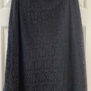 Talbots Lace Crochet Skirt